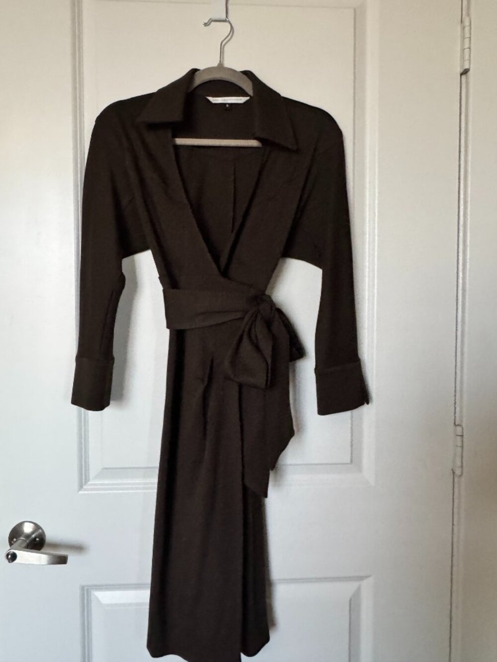 Diane von Furstenberg Wool Wrap Dress - Size 0